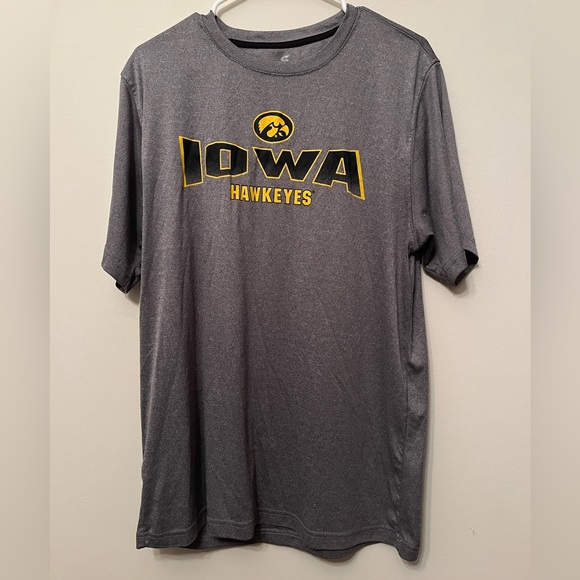 Iowa Hawkeyes Colosseum Athletics SS Short Mens Size Large NCAA Double Sided - Picture 1 of 7